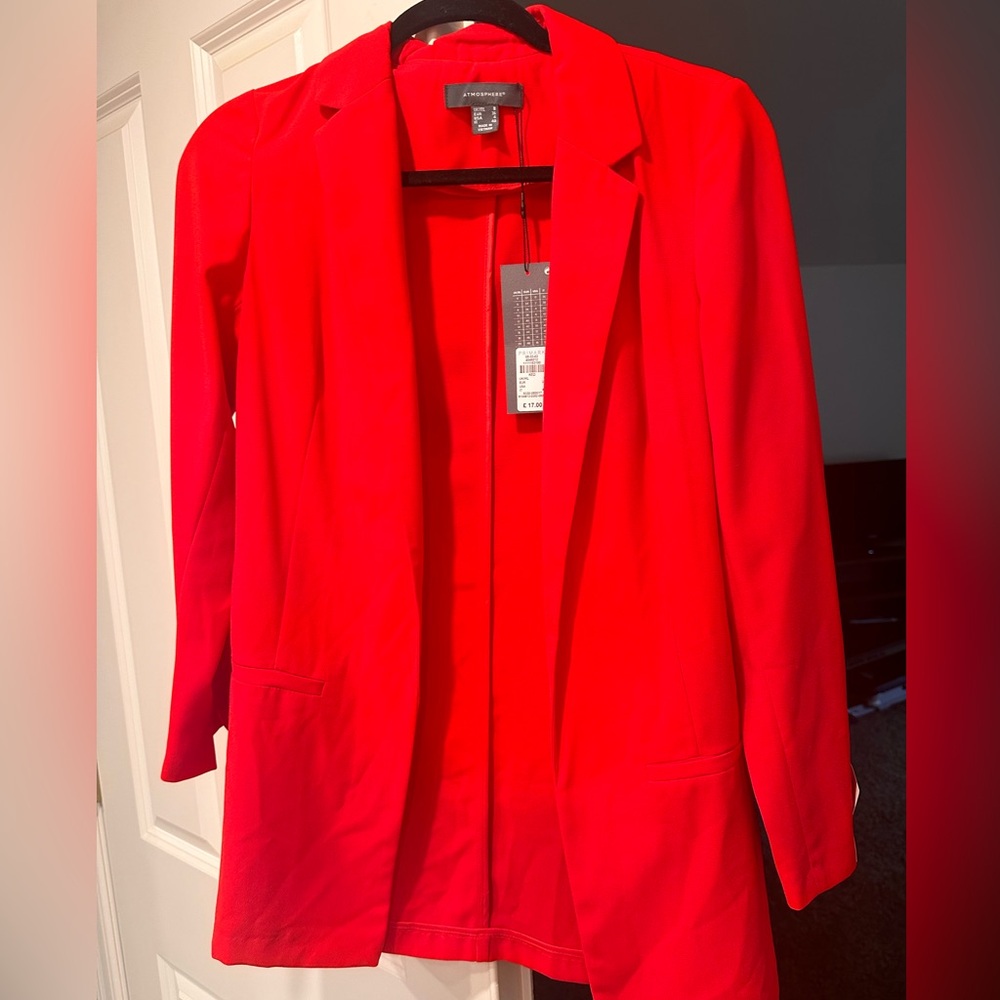 Red blazer